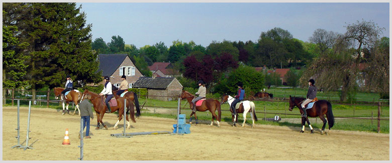 Nos cours d'équitation